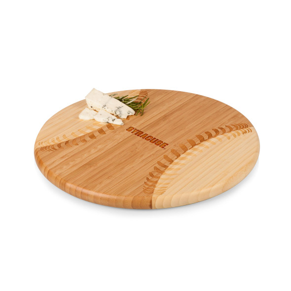 Syracuse Orange Home Run! Baseball Cutting Board & Serving Tray | Picnic Time | 894-00-505-543-0 Syracuse Orange Home Run! Baseball Cutting Board & Serving Tray | Picnic Time | 894-00-505-543-0