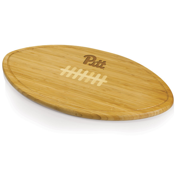 Pittsburgh Panthers Kickoff Football Cutting Board & Serving Tray | Picnic Time | 908-00-505-503-0 Pittsburgh Panthers Kickoff Football Cutting Board & Serving Tray | Picnic Time | 908-00-505-503-0