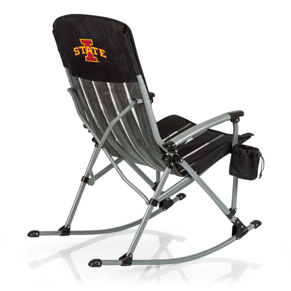 Iowa State Cyclones Outdoor Rocking Camp Chair | Picnic Time | 805-01-175-234-0
