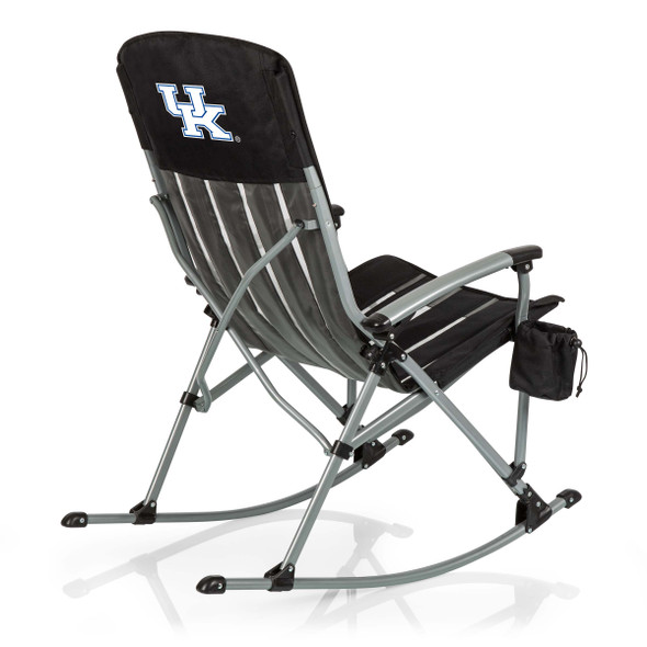 Kentucky Wildcats Outdoor Rocking Camp Chair | Picnic Time | 805-01-175-264-0