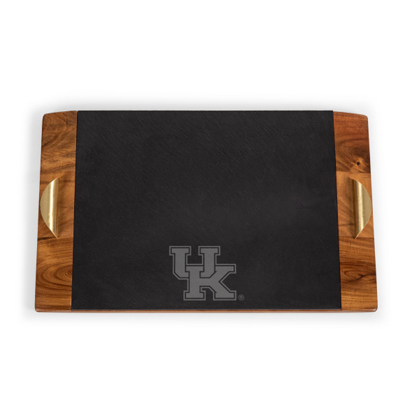 Kentucky Wildcats Covina Acacia and Slate Serving Tray | Picnic Time | 957-07-512-263-0