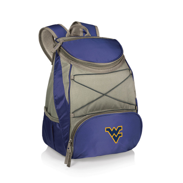 West Virginia Mountaineers PTX Backpack Cooler | Picnic Time | 633-00-138-834-0