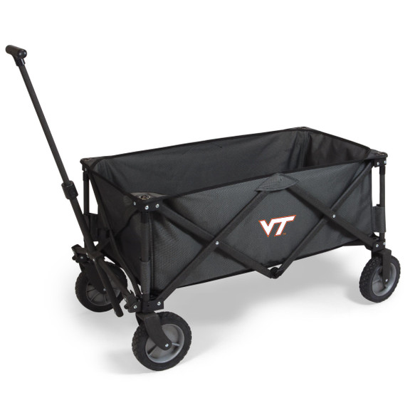 Virginia Tech Hokies Adventure Wagon Portable Utility Wagon | Picnic Time | 739-00-679-604-0
