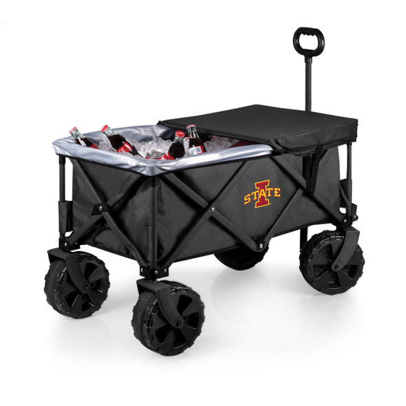 Iowa State Cyclones Adventure Wagon Elite All-Terrain Portable Utility Wagon | Picnic Time | 741-85-679-234-0