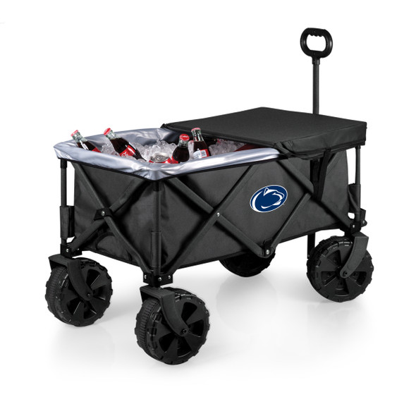 Penn State Nittany Lions Adventure Wagon Elite All-Terrain Portable Utility Wagon | Picnic Time | 741-85-679-494-0 Penn State Nittany Lions Adventure Wagon Elite All-Terrain Portable Utility Wagon | Picnic Time | 741-85-679-494-0