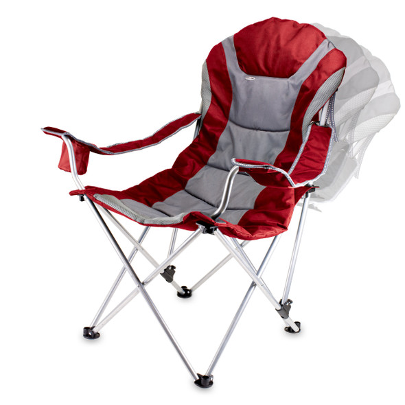 Mississippi Rebels Reclining Camp Chair | Picnic Time | 803-00-100-374-0 Mississippi Rebels Reclining Camp Chair | Picnic Time | 803-00-100-374-0