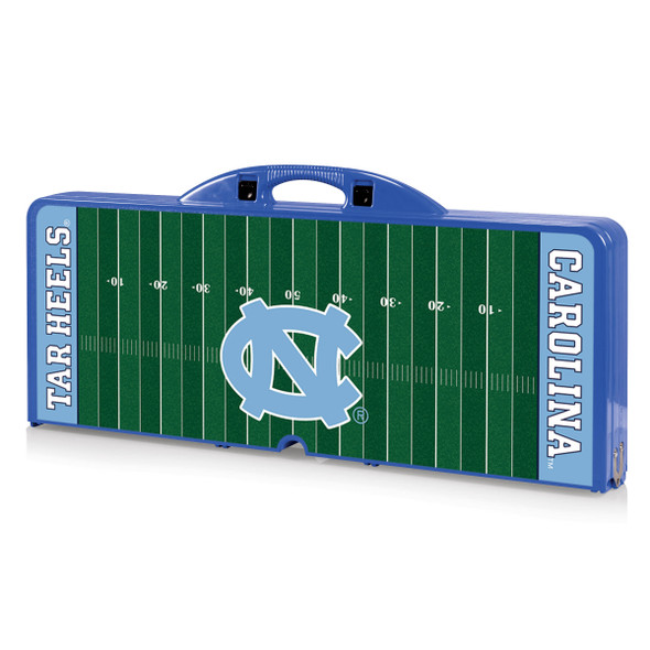 North Carolina Tar Heels Picnic Table Portable Folding Table with Seats | Picnic Time | 811-00-139-415-0