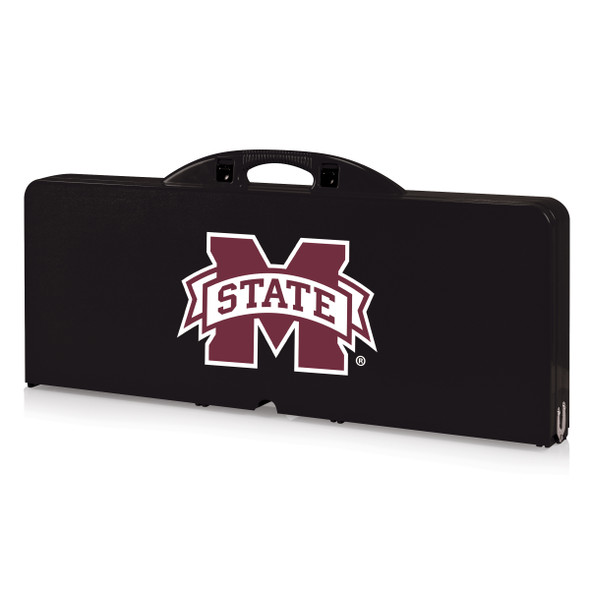 Mississippi State Bulldogs Picnic Table Portable Folding Table with Seats | Picnic Time | 811-00-175-384-0 Mississippi State Bulldogs Picnic Table Portable Folding Table with Seats | Picnic Time | 811-00-175-384-0