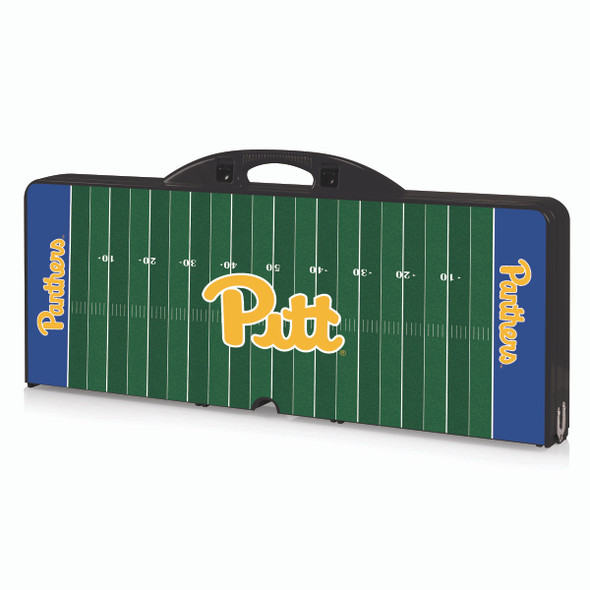 Pittsburgh Panthers Picnic Table Portable Folding Table with Seats | Picnic Time | 811-00-175-505-0
