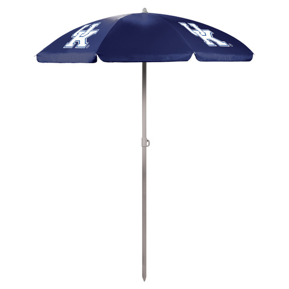 Kentucky Wildcats 5.5 Ft. Portable Beach Umbrella | Picnic Time | 822-00-138-264-0 Kentucky Wildcats 5.5 Ft. Portable Beach Umbrella | Picnic Time | 822-00-138-264-0
