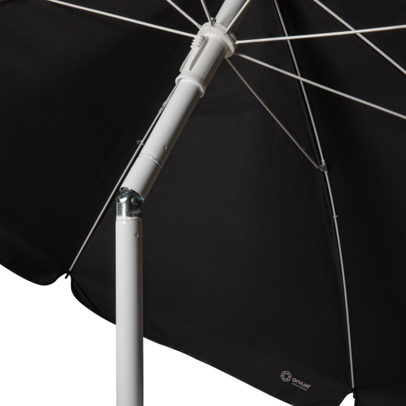 TCU Horned Frogs 5.5 Ft. Portable Beach Umbrella | Picnic Time | 822-00-179-844-0