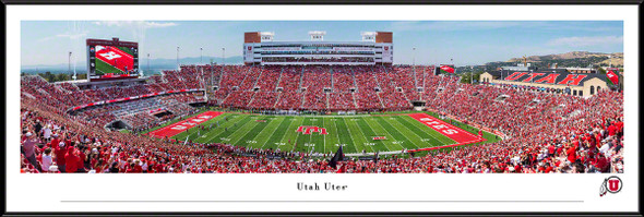 Utah Utes Football Standard Frame Panoramic Photo | Blakeway | UUT9F