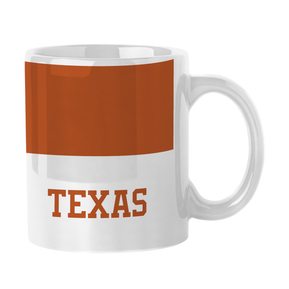 Texas Longhorns Colorblock Mug - Set of 2 | Logo Brands | 218-C11M-11