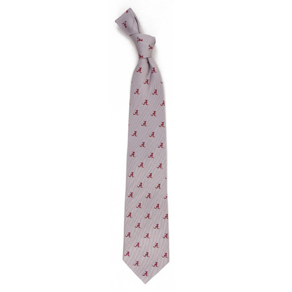 Alabama Crimson Tide Echo Woven Silk Tie | Eagles Wings | 10600
