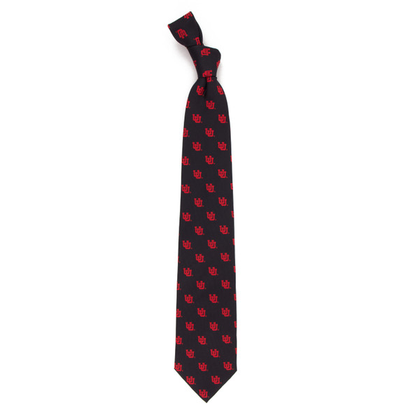 Utah Utes Echo Woven Silk Tie | Eagles Wings | 10647