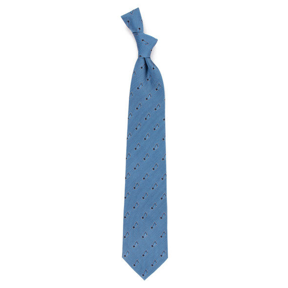 North Carolina Tar Heels Echo Woven Silk Tie | Eagles Wings | 10630