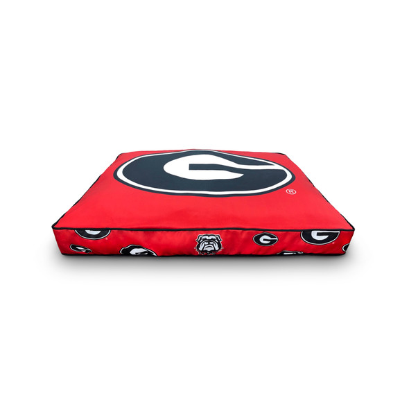 Georgia Bulldogs Pillow Top Pet Bed - Sm/Md | Stadium Spot | GEO-P-S/M
