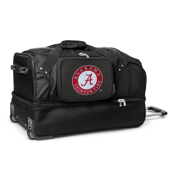 Alabama Crimson Tide 27in. Drop Bottom Wheeled Duffel Bag| Mojo |CLALL300