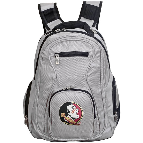 FSU Seminoles 19in. Premium Laptop Backpack - Gray| Mojo |CLFSL704-G