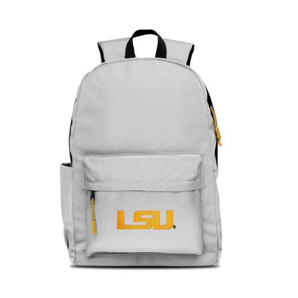 LSU Tigers 16in. Premium Laptop backpack - Gray| Mojo |CLLSL716-G LSU Tigers 16in. Premium Laptop backpack - Gray| Mojo |CLLSL716-G