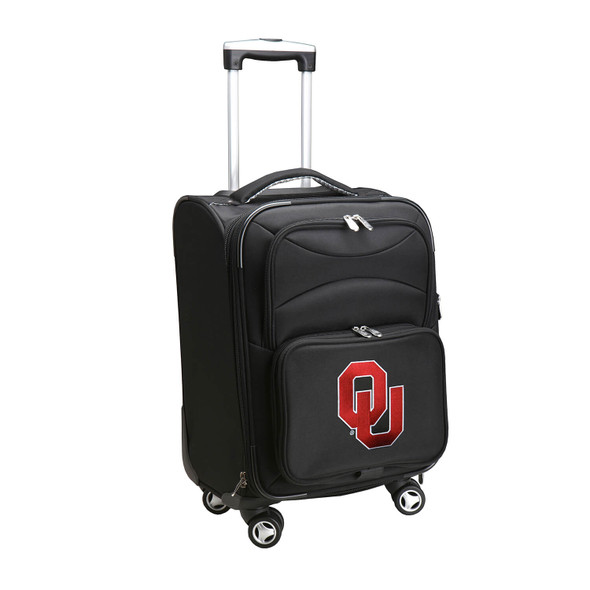 Oklahoma Sooners 21in. Carry-On Softsided Spinner Luggage| Mojo |CLOUL202