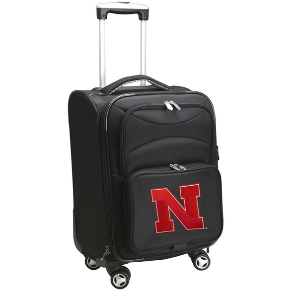 Nebraska Huskers 21in. Carry-On Softsided Spinner Luggage| Mojo |CLNBL202 Nebraska Huskers 21in. Carry-On Softsided Spinner Luggage| Mojo |CLNBL202