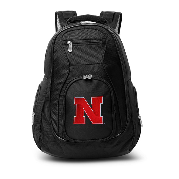 Nebraska Huskers 19in. Premium Laptop Backpack - Black| Mojo |CLNBL704-B