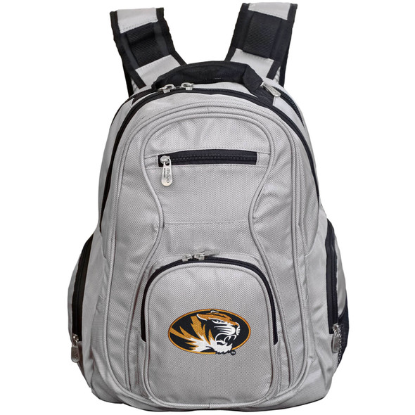 Missouri Tigers 19in. Premium Laptop Backpack - Gray| Mojo |CLMOL704-G