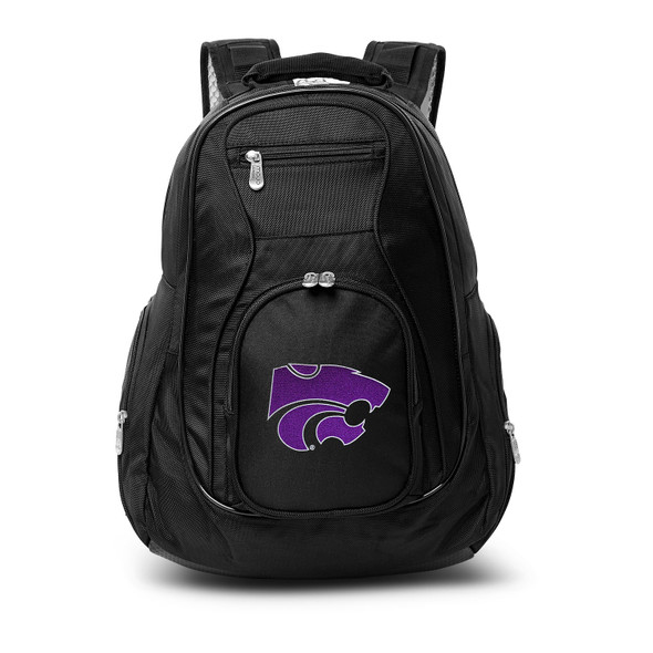 Kansas State Wildcats 19in. Premium Laptop Backpack - Black| Mojo |CLKSL704-B
