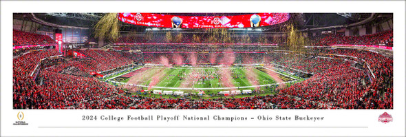 Ohio State Buckeyes 2024 College Football National Champions Panoramic Photo Print |Blakeway |CFPC25OSU Ohio State Buckeyes 2024 College Football National Champions Panoramic Photo Print |Blakeway |CFPC25OSU