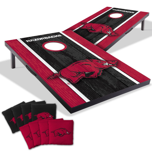 Arkansas Razorbacks 2x3 MDF Cornhole Game Set| You the Fan |4626931 Arkansas Razorbacks 2x3 MDF Cornhole Game Set| You the Fan |4626931