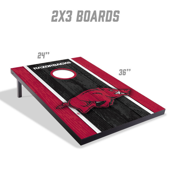 Arkansas Razorbacks 2x3 MDF Cornhole Game Set| You the Fan |4626931