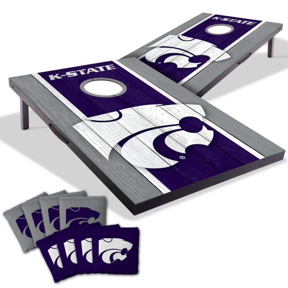 Kansas State Wildcats 2x3 MDF Cornhole Game Set| You the Fan |4627594
