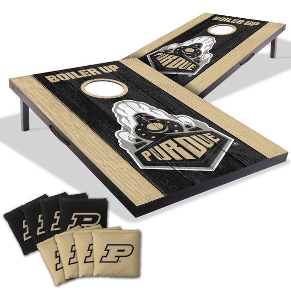 Purdue Boilermakers 2x3 MDF Cornhole Game Set| You the Fan |4627907 Purdue Boilermakers 2x3 MDF Cornhole Game Set| You the Fan |4627907
