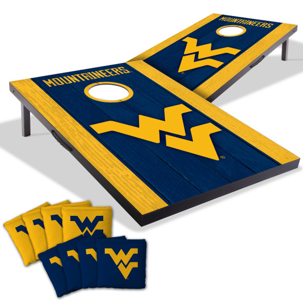 West Virginia Mountaineers 2x3 MDF Cornhole Game Set| You the Fan |4628072
