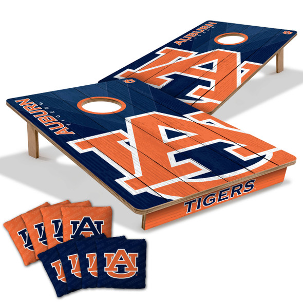 Auburn Tigers 2x3 All Wood Cornhole Game Set| You the Fan |4606001