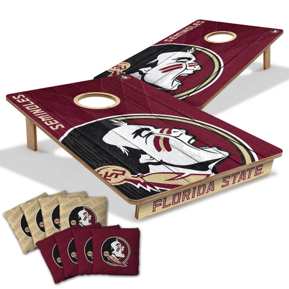 FSU Seminoles 2x3 All Wood Cornhole Game Set| You the Fan |4606032