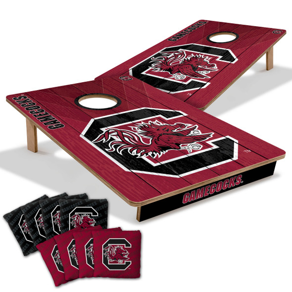 South Carolina Gamecocks 2x3 All Wood Cornhole Game Set| You the Fan |4606216