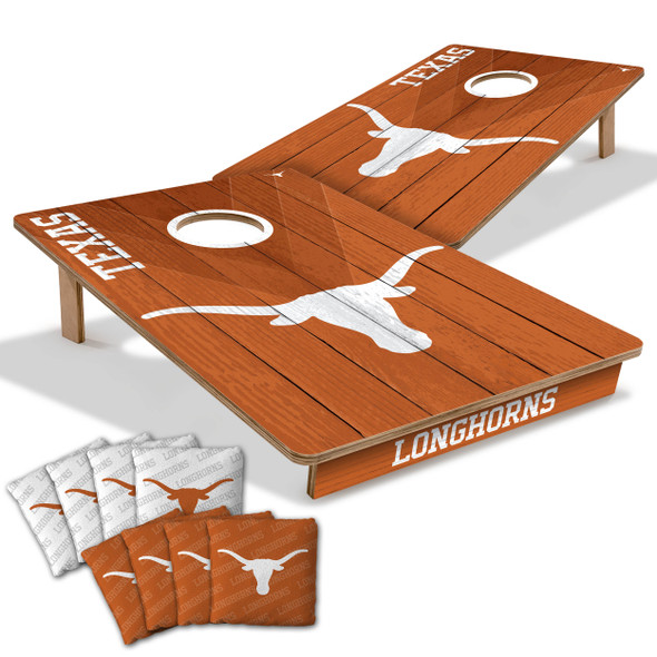 Texas Longhorns 2x3 All Wood Cornhole Game Set| You the Fan |4606247