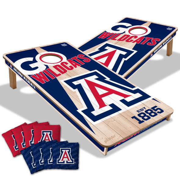 Arizona Wildcats 2x4 All Wood Cornhole Game Set| You the Fan |4615591