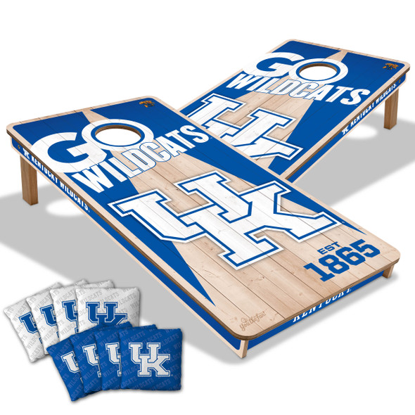 Kentucky Wildcats 2x4 All Wood Cornhole Game Set| You the Fan |4606742
