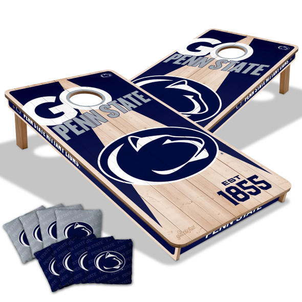 Penn State Nittany Lions 2x4 All Wood Cornhole Game Set| You the Fan |4606841