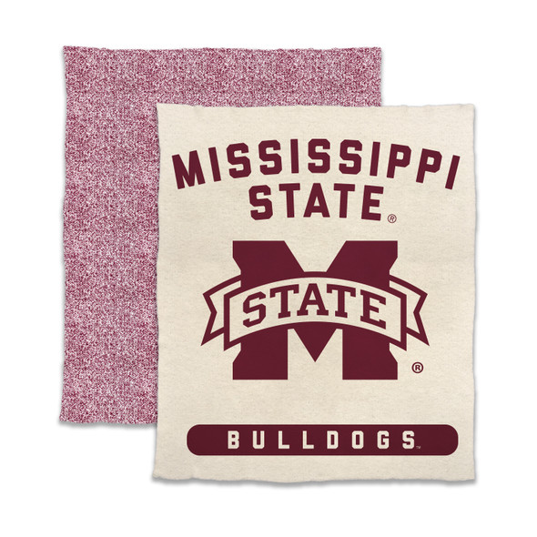 Mississippi State Bulldogs Prime Luxe Dreams Throw| Logo Brands | 177-281-74