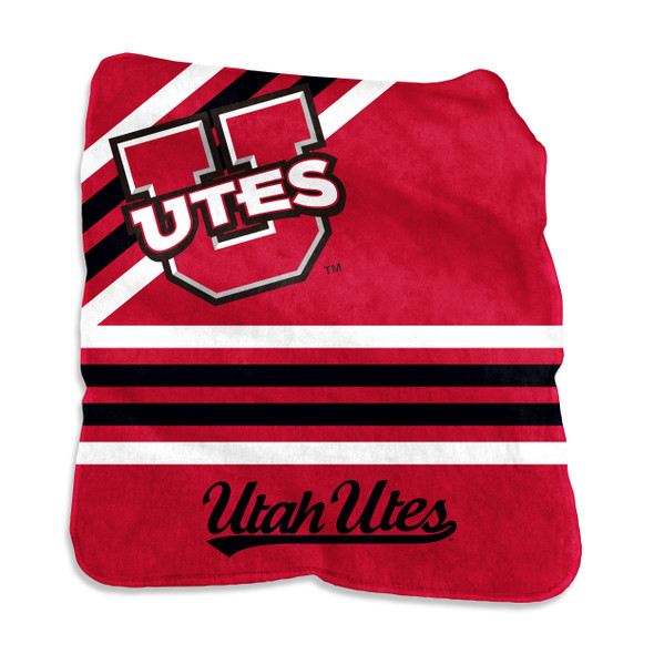 Utah Utes Raschel Throw Blanket | Logo Chair | 230-26C