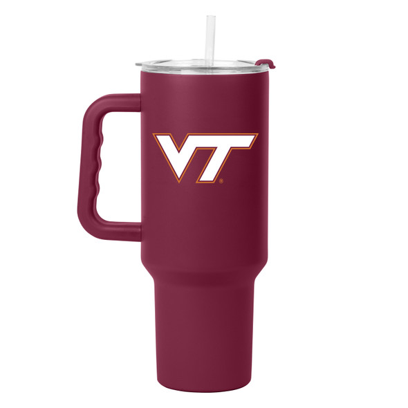 Virginia Tech Hokies 40oz Powder Coat Tumbler|Logo Brands|235-S40PTC-34