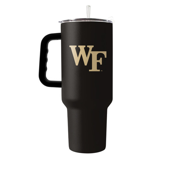 Wake Forest Demon Deacons 40oz Powder Coat Tumbler|Logo Brands|236-S40PT-34