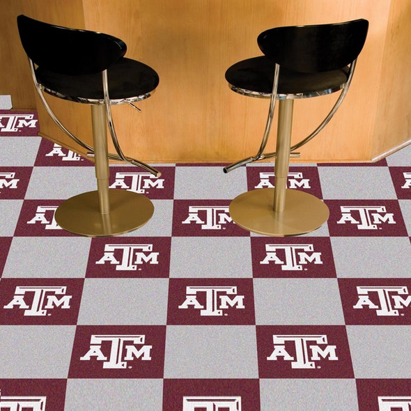 Texas A&M Aggies Carpet Tiles | Fanmats | 8539
