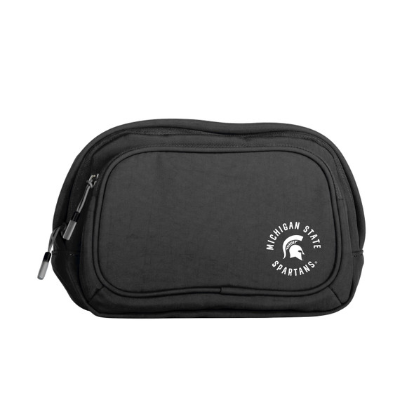 Michigan State Spartans Everyday Belt Bag - Black | Logo Brands | 172-88EB-BLK