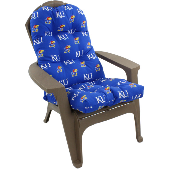 Kansas Jayhawks Adirondack Chair Cushion | College Covers | KANADR