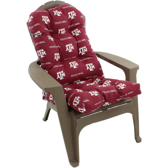 Texas A&M Aggies Adirondack Chair Cushion | College Covers | TAMADR